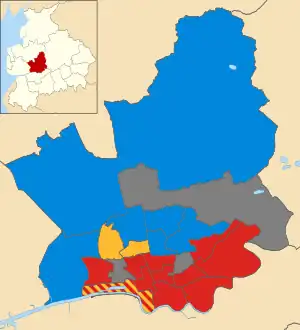 2010 results map