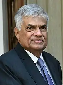 Democratic Socialist Republic of Sri LankaRanil WickremesinghePresident of Sri Lanka