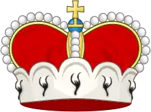 Mediatised Fürsten headpiece used in heraldry.