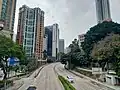 Princess Margaret Road near Hong Kong Metropolitan University