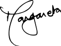 Margareta's signature