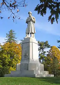 U.S. Soldier Monument, Antietam National Cemetery, Sharpsburg, Maryland (1876–80).