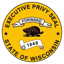 Privy seal of Wisconsin