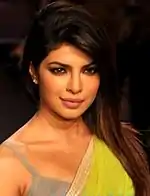 A picture of Priyanka Chopra looking towards the camera