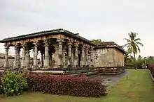 One of the three major Jain temples, Halebid