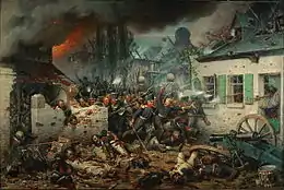 Prussian Attack at Plancenoit, 1863