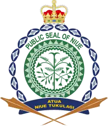 The public seal of Niue (since 2021)