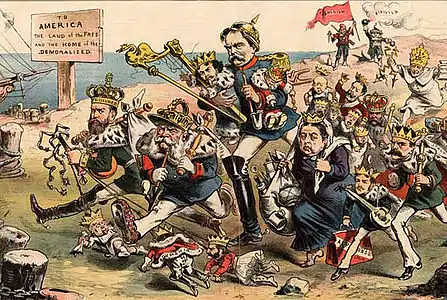 European Royalties: Go West! (after assassination of Alexander II of Russia), March 30, 1881