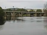 Bridge when it was still open to traffic c. 2008