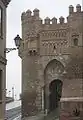 Puerta del Sol Moorish gateway from Toledo, Spain