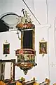 A late 18th century pulpit in a small Catholic church in Spielfeld, Styria, Austria.