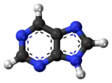 Ball-and-stick molecular model