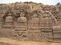 Rock-cut stupas