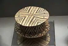 Spool-shaped pyxis (NAMA 5225)