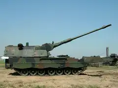 PzH2000 self-propelled artillery