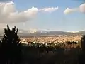 Perspective of Tehranpars from the hills of Sorkheh Hesar forest park