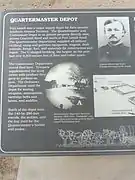 Left half of Quartermaster information board.