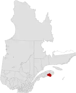 Location of Bonaventure