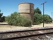 1900s Railroad Water Tank on Rittenhouse Road.