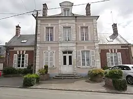 The town hall and school of Quierzy