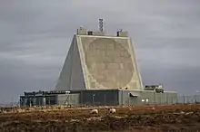 The Solid State Phased Array Radar System at RAF Fylingdales in North Yorkshire, part of the UK/US Ballistic Missile Early Warning System.