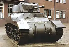 Ram OP/Command tank at Amersfoort