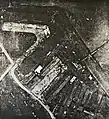 RAF Aerial photograph of the Aerodrome on 28 Feb 1918