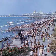 Promenade in Sochi, 1973