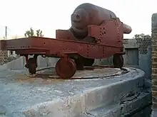 RML 11 inch 25 ton gun at Fort George, Bermuda.