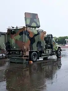 CS/MPQ-90 on a Navistar 7000 series truck