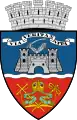 The coat of arms of Arad, Romania (municipality, county capital)