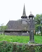 Wooden church in Dobricel