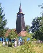 Wooden church in Târnava de Criș