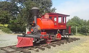 Rogue River Valley Railroad number 1, built in 1891.