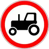 No farm vehicles