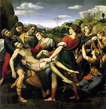 Descent from the Cross, Raphael, 1507