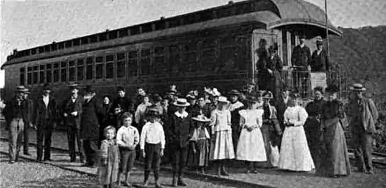 Chapel car Emmanuel in Santa Barbara, California.