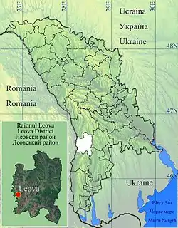 Sîrma is located in Moldova Leova