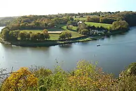 The Rance river at La Vicomté