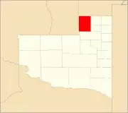 Location of Rancul Department within La Pampa Province