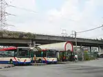 The bus hub at Maluri LRT, as taken in January 2006.