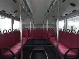 Rapid Bus's battery-run electric bus interior for BRT Sunway Line