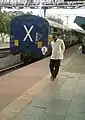 Visakhapatnam bound Ratnachal Express at Eluru