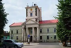 Town hall designed by Enrico Marconi