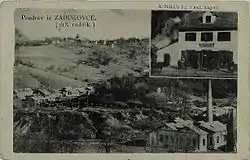 1931 postcard of Zabukovica