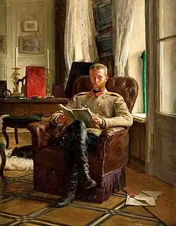 Grand Duke Sergei Alexandrovich Reading