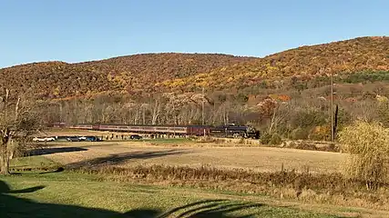 No. 2102 through Molino bound for North Reading on October 29, 2022