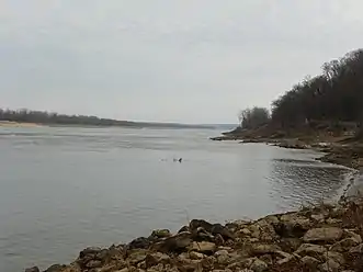 View of the Mississippi River