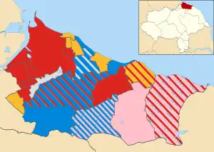 2003 results map