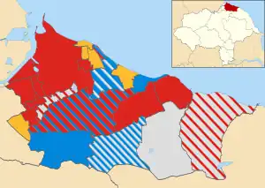 2007 results map